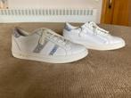 Witte sneakers met veters en aan zijkant rits, Hip Style, 34, Meisje, Schoenen, Ophalen of Verzenden, Zo goed als nieuw