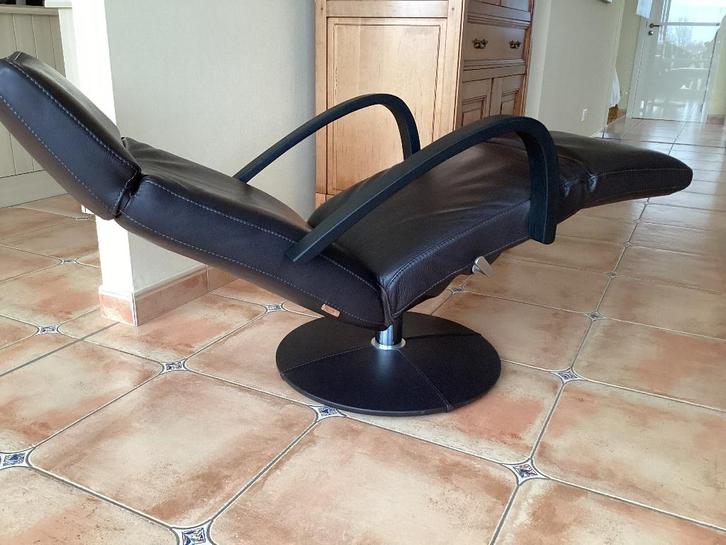 Prachtige Durlet relax Model Kingston(verst.b kopsteun), Huis en Inrichting, Fauteuils, Hout, Leer, Ophalen