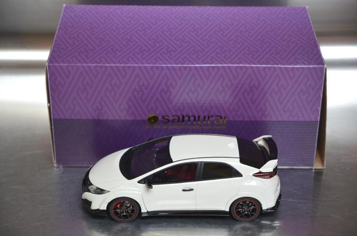 1/18 Honda Civic FK2 Type R Kyosho, Hobby en Vrije tijd, Modelauto's | 1:18, Zo goed als nieuw, Auto, Kyosho, Ophalen of Verzenden