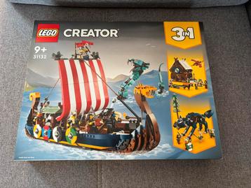 LEGO Creator 3 in 1 : Bateau Viking Drakkar, Enlèvement ou Envoi, Neuf, Ensemble complet, Lego