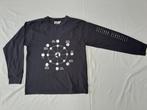 Molo zwarte longsleeve / trui maanstanden maat 164, Gebruikt, Molo, Ophalen of Verzenden, Shirt of Longsleeve