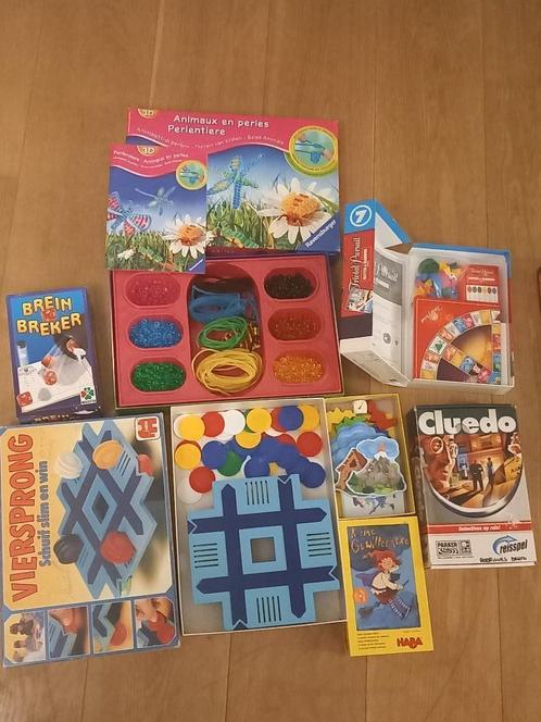 Pakket leuke spelletjes Haba Cluedo en knutseldoos, Enfants & Bébés, Jouets | Éducatifs & Créatifs, Utilisé, Bricolage, Compter