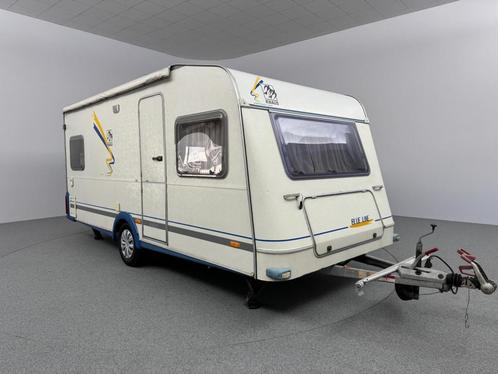 Knaus Blue Line 450 Rondzit Zakluifel Fietsendrager, Caravans en Kamperen, Caravans, Rondzit, Knaus, Lengtebed, 4 tot 5 meter