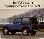 JEEP  DODGE  - 1990  glossy Autofolder, Boeken, Jeep Wrangler Cherokee Dodge Mini Ram, Overige merken, Ophalen of Verzenden, Zo goed als nieuw