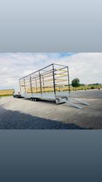3-assige aanhangwagen 10 m 3,5 ton +helling+lier+structuur, Auto diversen, Aanhangwagen-onderdelen, Ophalen