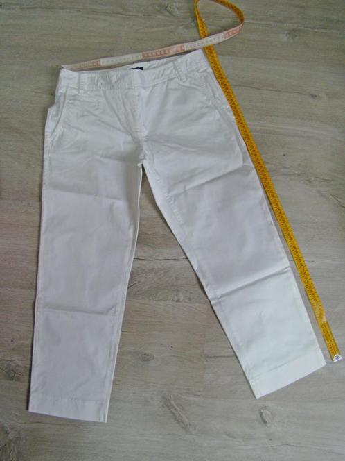 Tommy Hilfiger 4 XS driekwart Kniebroek kuitbroek dames wit, Kleding | Dames, Broeken en Pantalons, Zo goed als nieuw, Maat 34 (XS) of kleiner