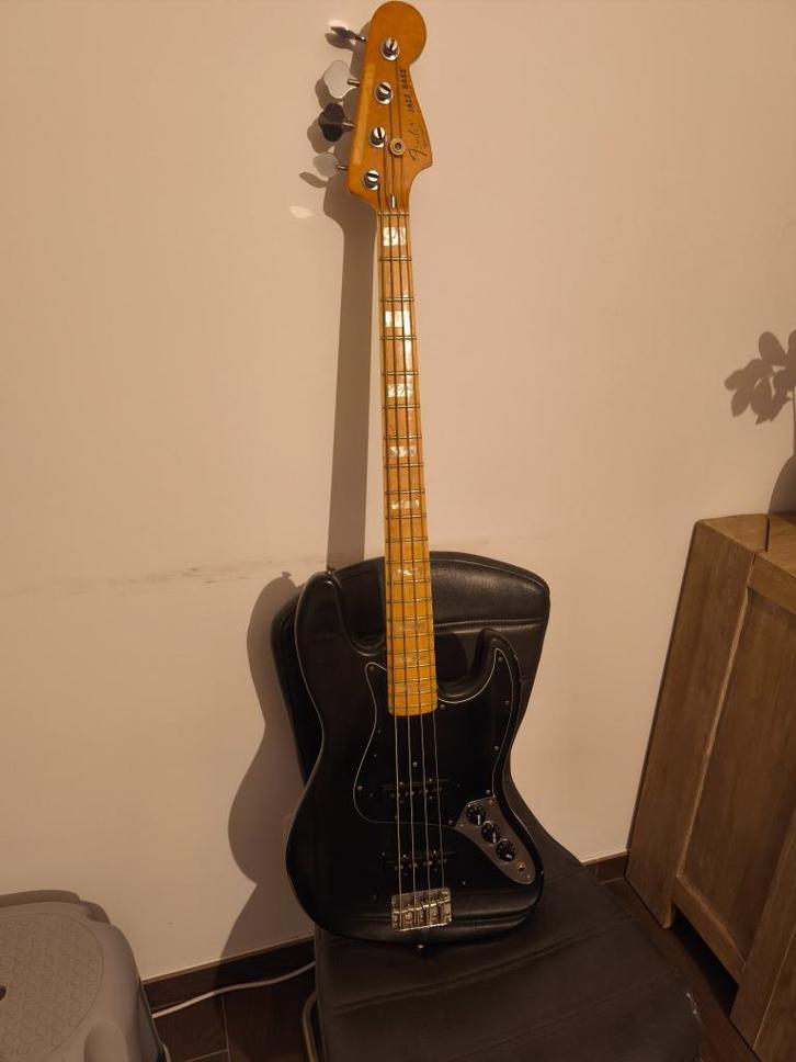 Fender Jazz Bass 1980, Muziek en Instrumenten, Snaarinstrumenten | Gitaren | Bas, Gebruikt, Elektrisch, Ophalen