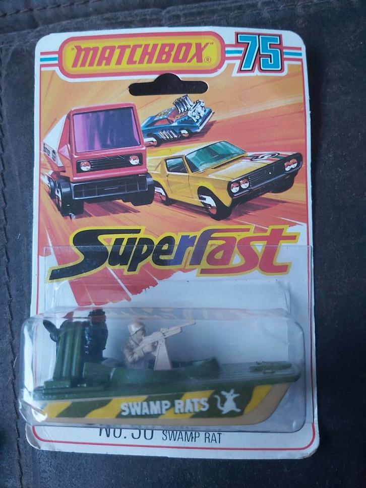 matchbox superfast swamp rat nr 30 1976, Hobby en Vrije tijd, Modelauto's | 1:50, Zo goed als nieuw, Matchbox, Ophalen of Verzenden