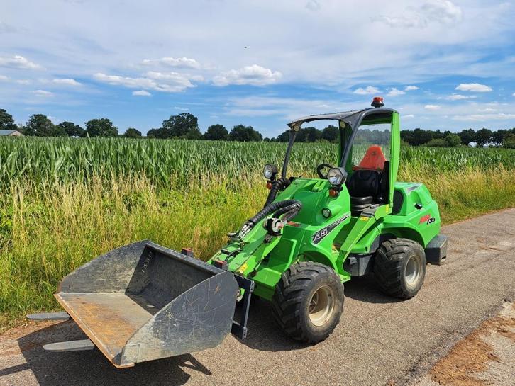 Avant 735 Optidrive kniklader - 2021, Zakelijke goederen, Machines en Bouw | Kranen en Graafmachines, Graafmachine, Ophalen