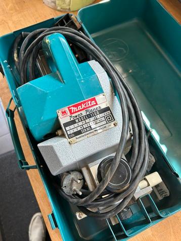Schaafmachine - Makita Power Planer Model 1100, Doe-het-zelf en Bouw, Schaafmachines, Ophalen of Verzenden, Zo goed als nieuw
