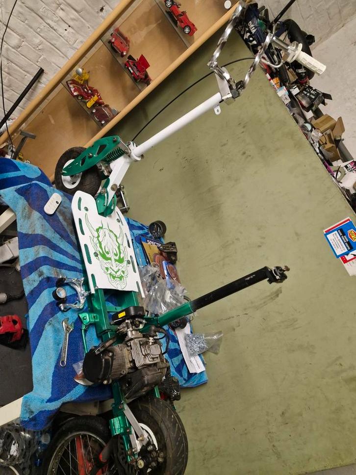 Trottinette a moteur époque, Fietsen en Brommers, Steps