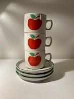 3 vintage Weidmann kopjes en onderbordjes, Antiek en Kunst, Ophalen