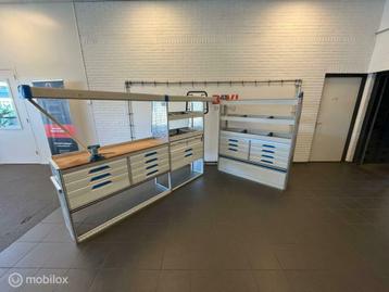 Sortimo set bedrijfswageninrichting L+R complete inrichting beschikbaar voor biedingen