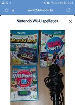 Nintendo Wii-U spelletjes., Games en Spelcomputers, Gebruikt, Overige genres, Ophalen of Verzenden, 3 spelers of meer