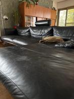 Hoeksalon leder, Huis en Inrichting, Ophalen, Gebruikt, Leer