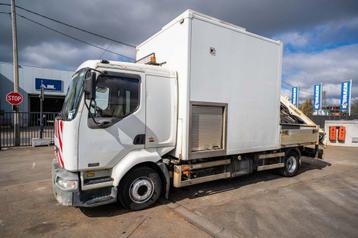 Renault MIDULM 220 DCI - PAFLINGER PK 6001 (bj 2003), Auto's, Vrachtwagens, Achterwielaandrijving, Elektrische ramen, Renault