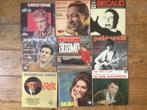 9 vinyl 45 toeren frans chanson, Ophalen, Gebruikt, Single