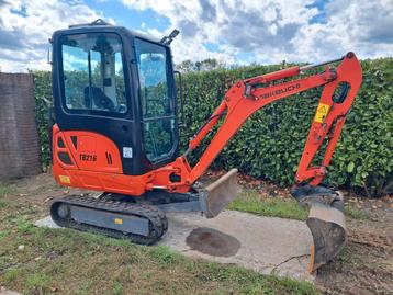 Minigraver Takeuchi TB216 / Bj 2015 / Minikraan Graafmachine beschikbaar voor biedingen