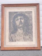 eau forte epreuve d artiste jesus signe marius carion, Ophalen of Verzenden
