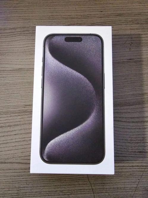 iPhone 15 Pro Max black, titanium, 256 GB, Télécoms, Téléphonie mobile | Apple iPhone, Neuf, 256 GB, Sans abonnement, Sans simlock