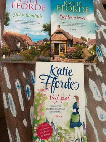 3 boeken Katie Fforde beschikbaar voor biedingen