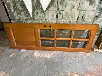 Porte intérieur vitrée en bois massif complete beschikbaar voor biedingen