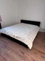 Bed 160x200 ikea zwart, Huis en Inrichting, Ophalen, Zo goed als nieuw, Zwart