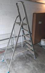 grote vouwladder, trapladder met 6 treden beschikbaar, Ophalen, Gebruikt, Ladder, Opvouwbaar of Inschuifbaar