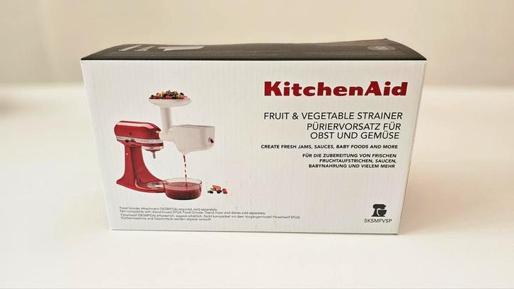 KitchenAid fruit- en groentezeef, Huis en Inrichting, Keuken | Keukenbenodigdheden, Nieuw, Ophalen of Verzenden