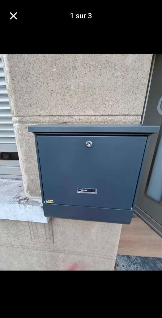 Boîte aux lettres murale Burg Wächter Nordland, Tuin en Terras, Brievenbussen, Wandbrievenbus, Staal, Ophalen