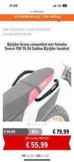 Yamaha Tenere 700 handvaten, Motoren, Ophalen of Verzenden, Zo goed als nieuw