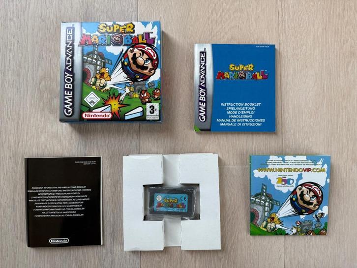 Super Marioball — Compleet Gameboy Advance game, Games en Spelcomputers, Games | Nintendo Game Boy, Zo goed als nieuw, Vechten