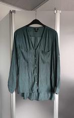 Blouse - Hemd - Groen - H&M - Small - Maat36 - Dames - €2,50, Kleding | Dames, Blouses en Tunieken, Groen, H&M, Ophalen of Verzenden