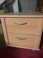 Table de nuit en bois clair, Maison & Meubles, Enlèvement, Comme neuf