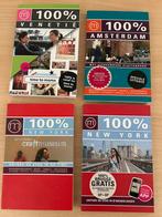 100% reisgidsen - New York, Amsterdam, Venetië (prijs/stuk), Boeken, Ophalen of Verzenden, Gelezen