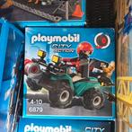 PLAYMOBIL City Action Bandiet en quad met lier - 6879, Enfants & Bébés, Jouets | Playmobil, Comme neuf, Ensemble complet, Enlèvement ou Envoi
