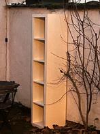 GRATIS Boekenkast IKEA. H 184,5 B 34 cm D39 cm, Huis en Inrichting, Ophalen, Gebruikt, Overige houtsoorten, Met plank(en)