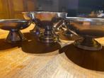 Inox retro ijscoupes 50 stuks, Ophalen, Gebruikt