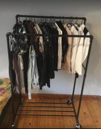Mobile coat stand with 2 clothes rail, Zo goed als nieuw, Ophalen