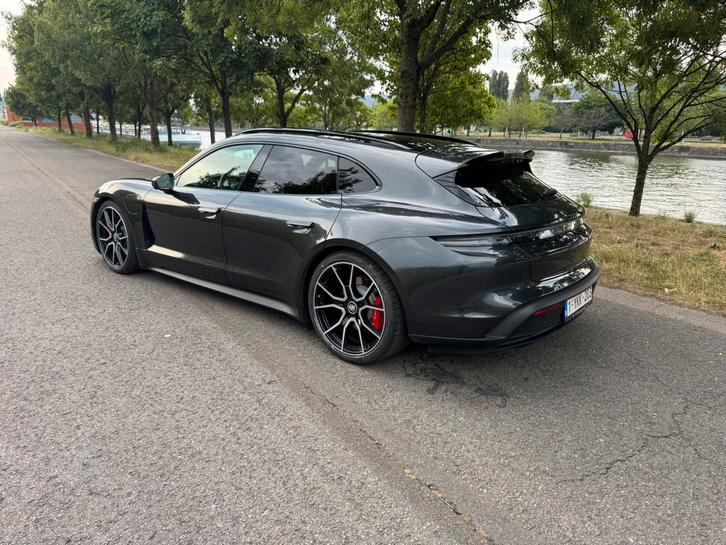 Taycan 4S Sport Turismo Porsche goedgekeurde garantie, Auto's, Porsche, Particulier, Taycan Sport Turismo, 360° camera, 4x4, ABS