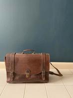 Leren aktetas in nette staat, 40 tot 60 cm, Gebruikt, Bruin, 35 tot 55 cm