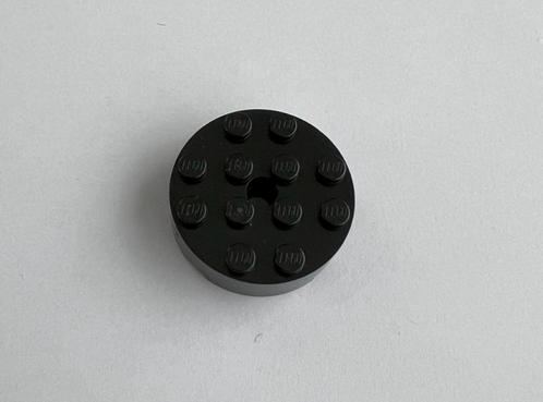 Lego steen 4x4 rond zwart ID 87081 - (nog 40 beschikbaar), Kinderen en Baby's, Speelgoed | Duplo en Lego, Nieuw, Lego, Losse stenen