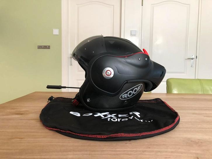 Roof Boxxer - M - Carbon, Motoren, Kleding | Motorhelmen, M, Ophalen of Verzenden