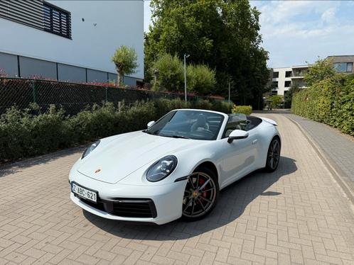 Porsche 992 4s 450pk cabrio 2 jaar garantie bij porsche, Auto's, Porsche, Particulier, 360° camera, ABS, Adaptieve lichten, Adaptive Cruise Control