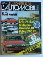 Moniteur de l'automobile 834 Alfa 75 BMW Waterloo Motors E30, Boeken, Zo goed als nieuw, Algemeen, Verzenden
