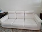 Witte Ikea bank, Huis en Inrichting, Ophalen, Gebruikt, Driepersoons, Rechte bank