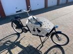 Mooie bakfiets 2 zit met gordels, Ophalen, Zo goed als nieuw