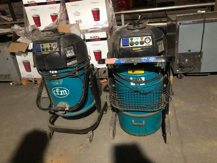 tk:2 x Nilfisk CFM127 Professionele industriële stofzuiger, Elektronische apparatuur, Stofzuigers, Gebruikt, Stofzuiger, Ophalen