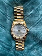 Heel mooi herenhorloge, Ophalen, Staal, Polshorloge, Zo goed als nieuw