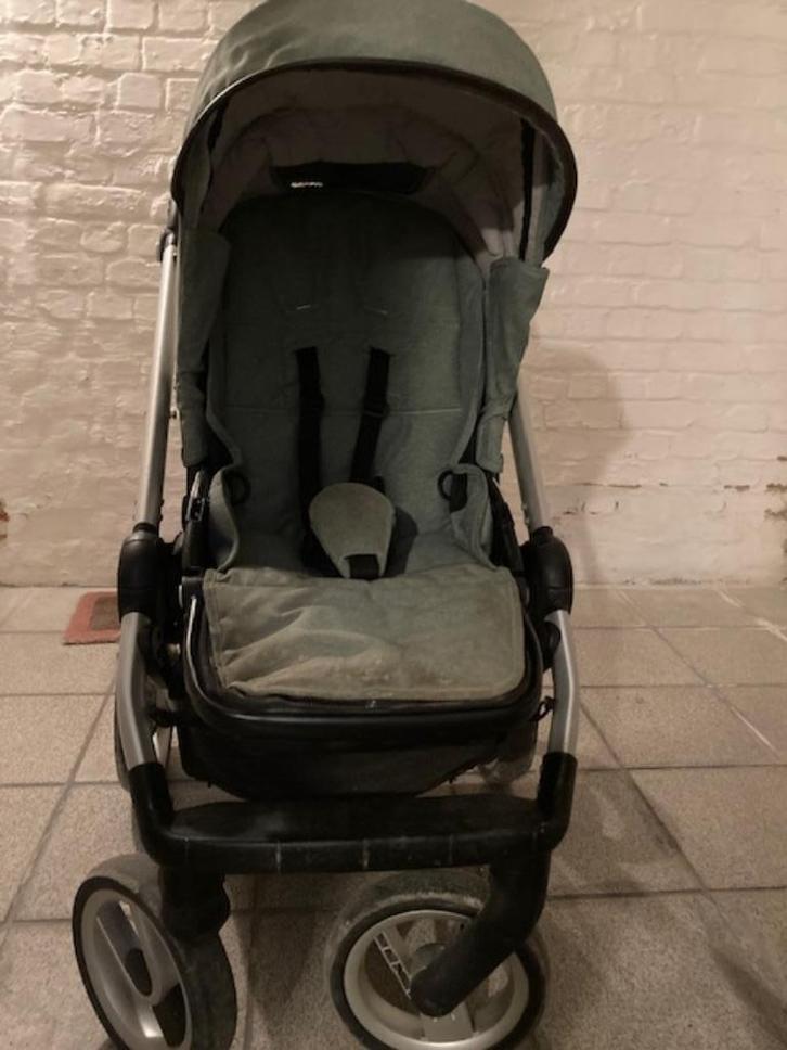 kinderwagen musty Evo met wieg en maxicosy, Kinderen en Baby's, Kinderwagens en Combinaties, Zo goed als nieuw, Kinderwagen, Mutsy